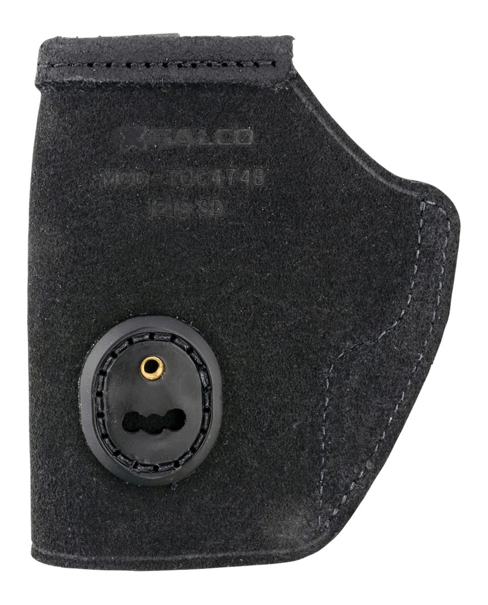 Galco International TUC474B Tuck-N-Go 2.0 IWB Black Leather UniClip/Stealth