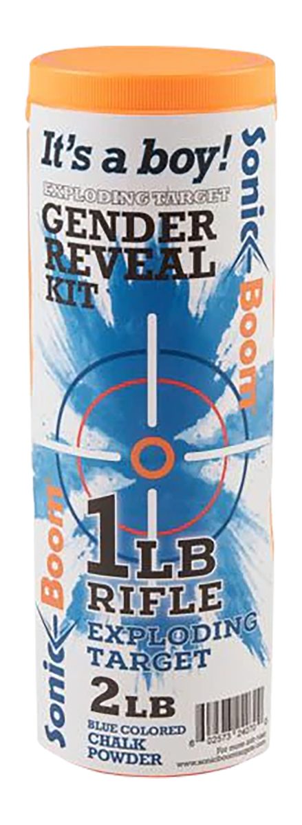 Jerent Enterprises Sonic Boom SBTGRBOY Gender Reveal Kit Rifle Firearm 1 lb