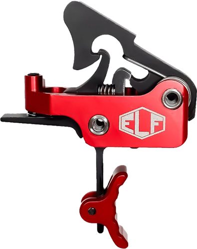 Elftmann Tactical Trigger Apex PRO AR Pltfrms Curved 2.75-7LBS RED