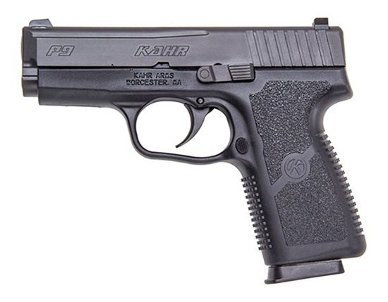 Kahr Arms P9 9mm 3.6 SS Blk Ply NS 8rd
