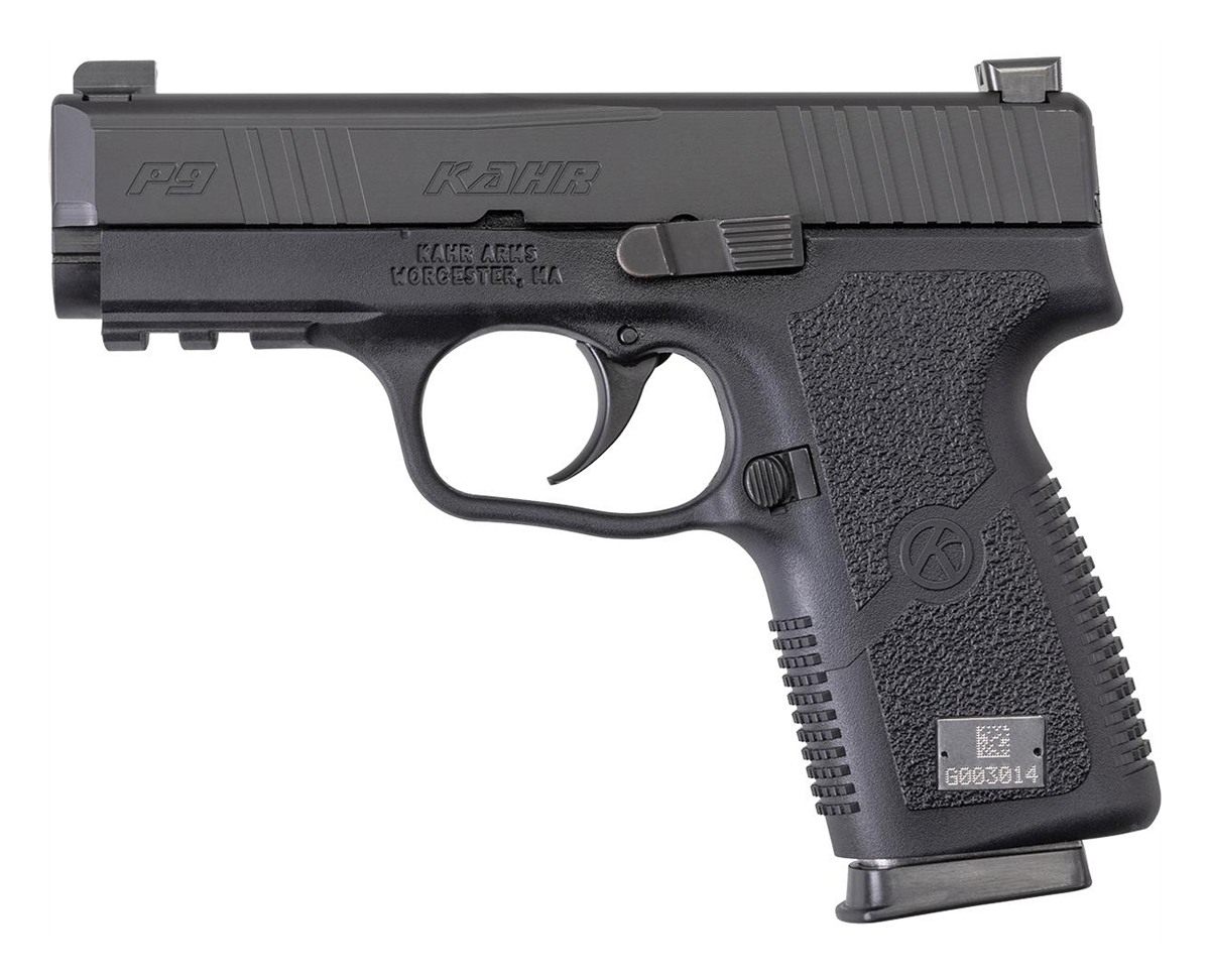 Kahr Arms KP90S94N P9-2 9mm Luger 7+1 3.60in Barrel, Black Finish Picatinny view 2