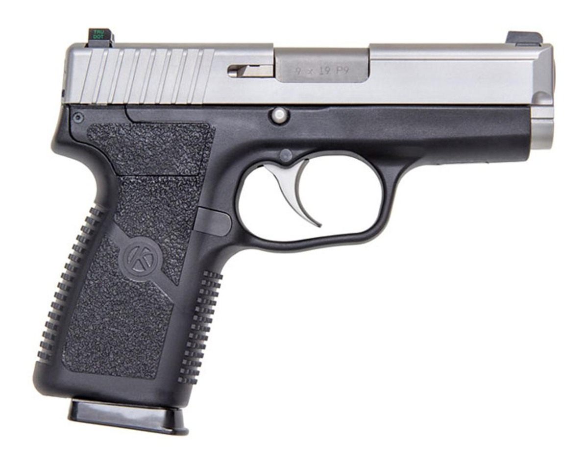 Kahr Arms P9 Handgun 9mm Luger 7rd(2) 8rd(1) Magazines 3.6in Barrel Stainle