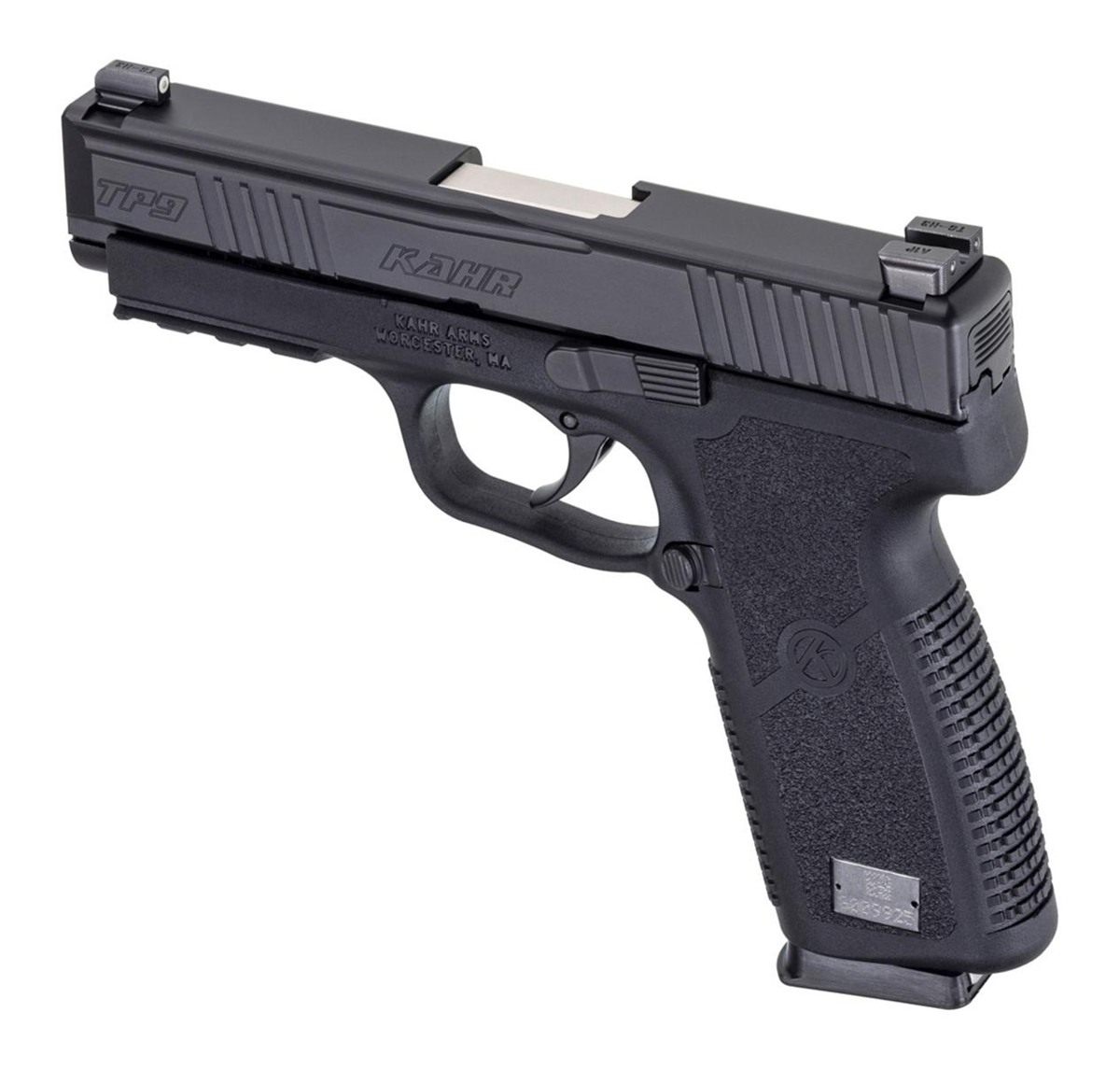 Kahr Arms TP90S94N 9mm Luger Caliber with 4in Barrel, 8+1 Capacity, Black F view 2