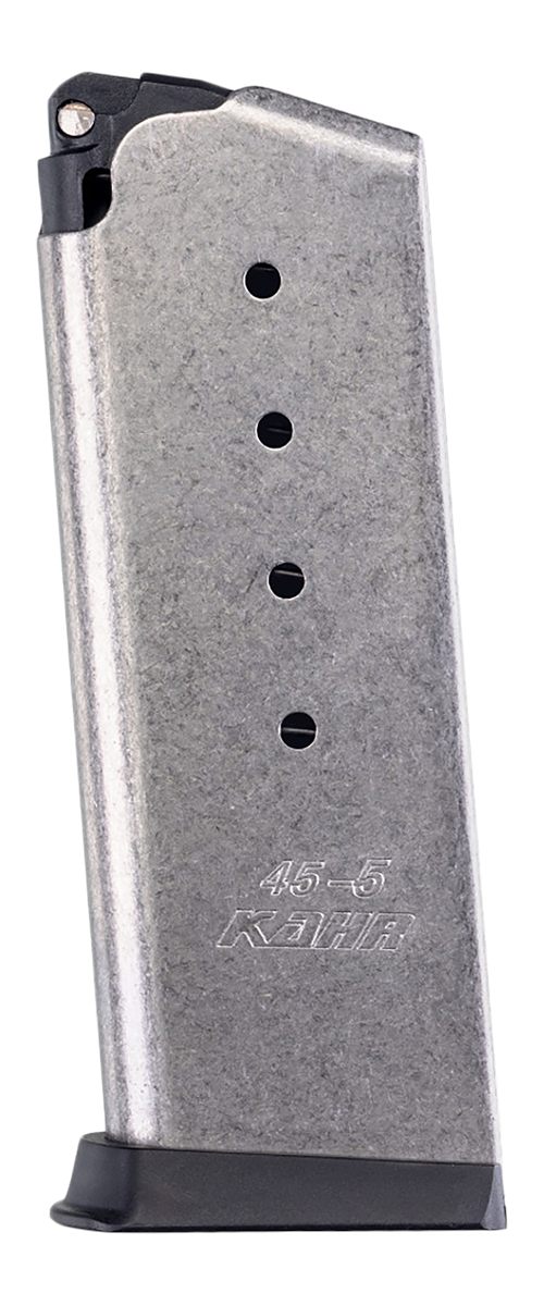 Kahr Arms Handgun Magazine Stainless Fits Models PM45/CM45 .45 ACP 5/rd