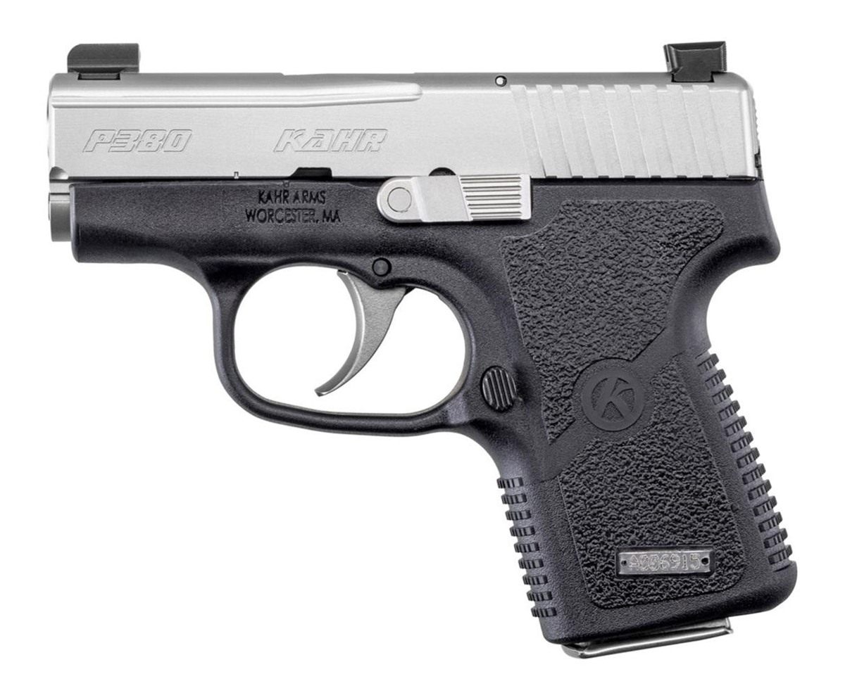 Kahr Arms P380 Handgun .380 Auto 6rd Magazine 2.58in Barrel Black Stainless view 2