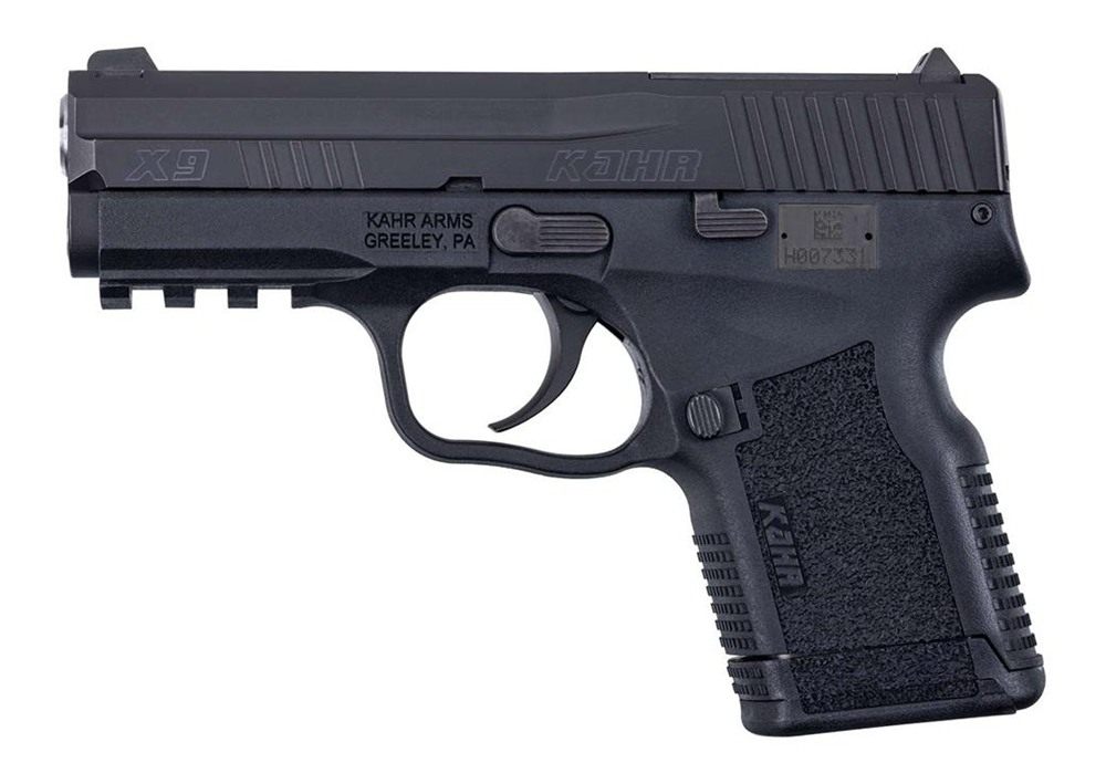 Kahr Arms KX9094RD10 X9 9mm Luger 10+1 3.54in Stainless Steel Barrel, Black view 3