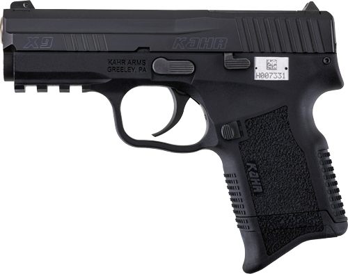 Kahr Arms KX9094RD10 X9 9mm Luger 10+1 3.54in Stainless Steel Barrel, Black view 5