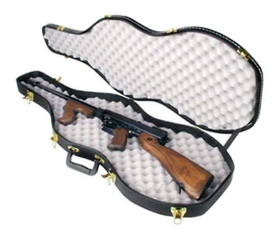 Auto Ordnance Thompson T30 T-Series Gun Case Black Vinyl-Coated Presswood F view 2