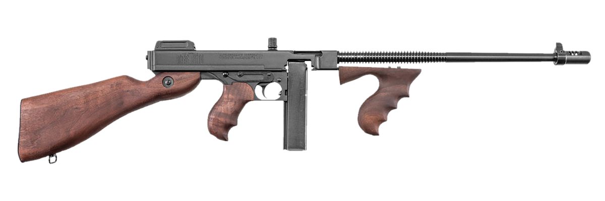Thompson T1 1927A-1 Deluxe 45 ACP Caliber with 16.50in Barrel, 20+1 Capacit