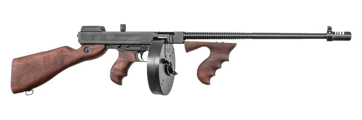 Auto Ordnance Thompson T150D 1927A-1 Deluxe 45 ACP Caliber with 16.50in Bar