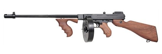Auto Ordnance Thompson T150D 1927A-1 Deluxe 45 ACP Caliber with 16.50in Bar view 3