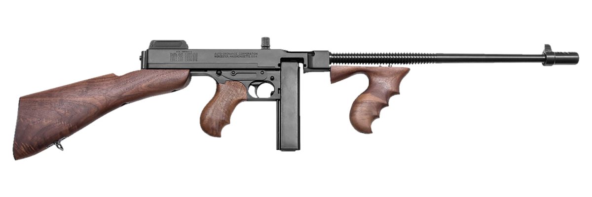 Auto Ordnance Thompson T1B 1927A-1 Deluxe 45 ACP Caliber with 16.50in Barre