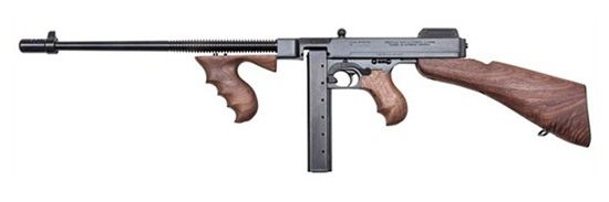 Auto Ordnance Thompson T1B 1927A-1 Deluxe 45 ACP Caliber with 16.50in Barre view 2