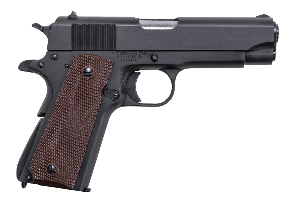 Kahr Arms Auto-Ordnance 1911BKOC 1911 A1 Commander 45 ACP 7+1 4.25in Matte view 2