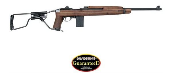 Auto Ordnance AOM150 M1 Carbine Paratrooper 30 18in Barrel 15+1, Black Park view 2