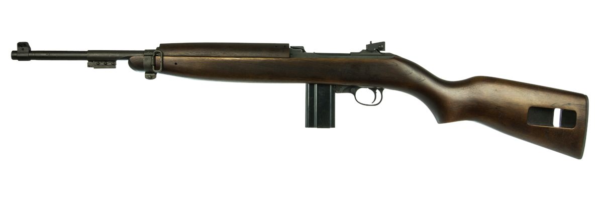 MKS Supply Inland MFG ILM130 M1 Carbine 1945 30 15+1 18in Black Walnut Righ