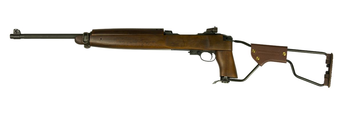 Inland MFG ILM150 M1A1 Paratrooper Carbine 30 15+1 18in Barrel, Black Metal