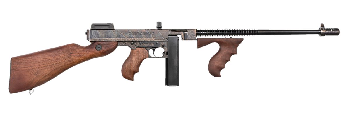 Auto Ordnance Thompson T1CH 1927A-1 Deluxe 45 ACP Caliber with 18in Barrel