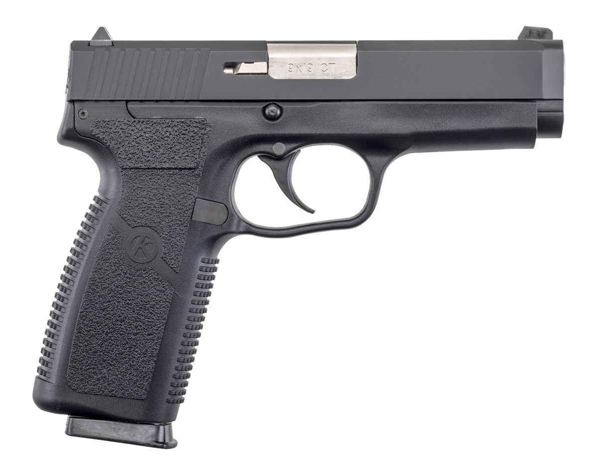 Kahr Arms CT9093CB 9mm Luger 8+1 4in Barrel, Black Polymer Serrated Matte S