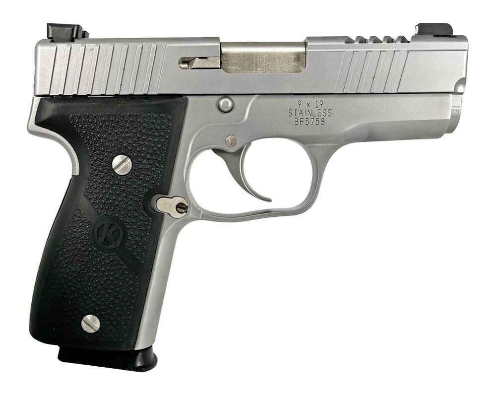 Kahr Arms K9 Limited Edition Cut Out Stainless Steel Slide Handgun 9mm Luge