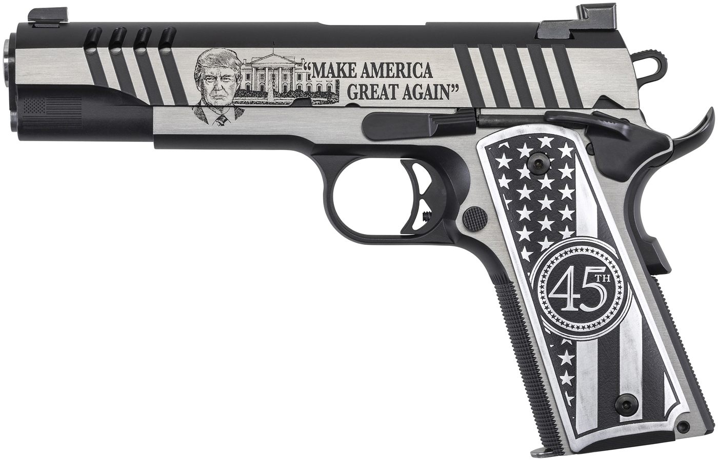 Auto Ordnance AO 1911 45acp Trump One Edition 5 SS 7rd