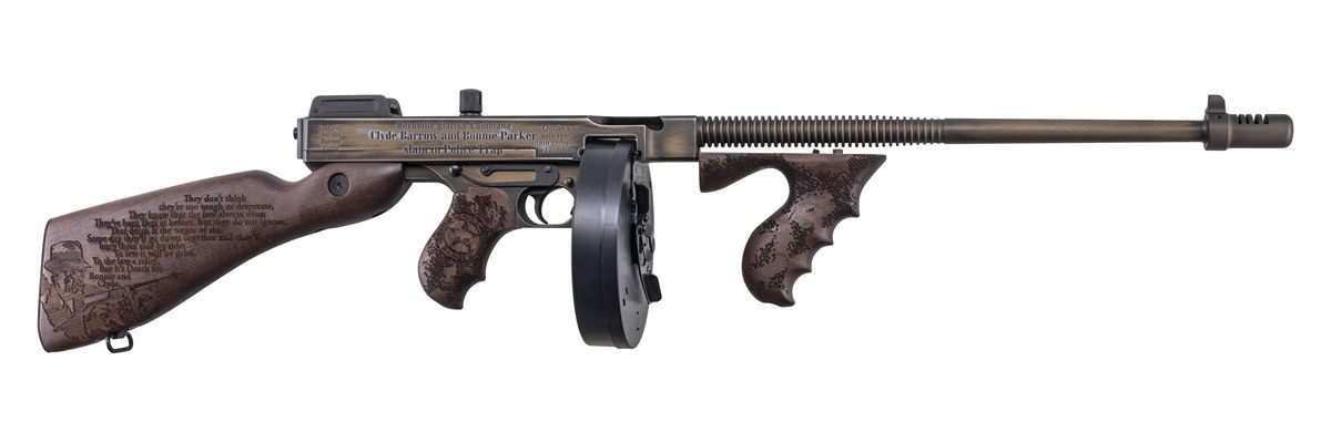 Thompson 1927A1 Bonnie Clyde Carbine .45 Auto 20rd Stick 50rd Drum Magazine