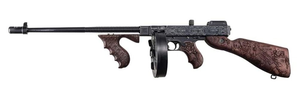 Thompson 1927A1 Roaring 20's Carbine .45 Auto 20rd Stick 50rd Drum Magazine view 4