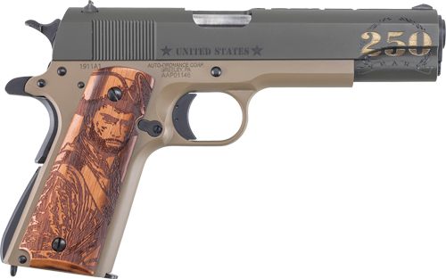 Auto Ordnance Thompson Army 250th Special Edition Handgun .45 ACP 7rd Magaz view 3