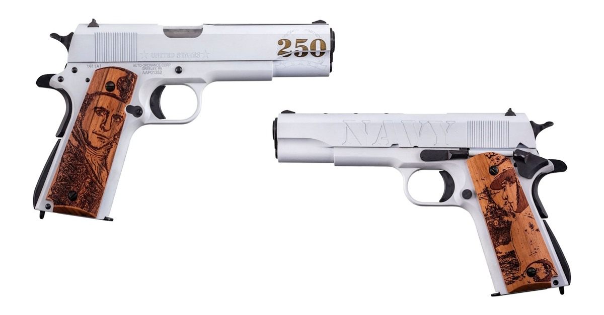 Kahr Arms Auto Ordnance 250th Navy Anniversary Handgun .45 ACP 7rd Magazine view 2
