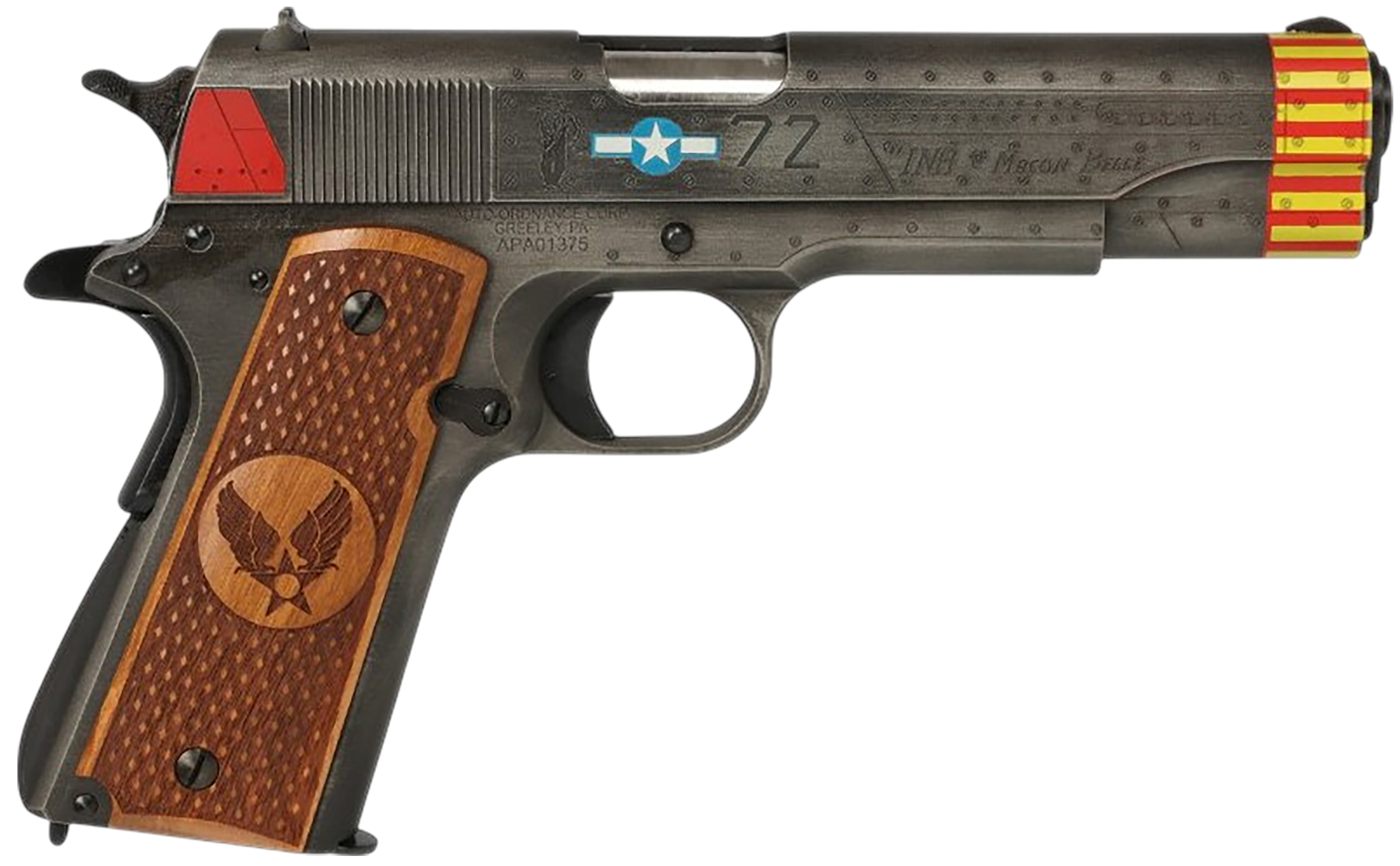 Kahr Arms|Auto Ordnance Auto-Ordnance 1911BKOC18 1911 Red Tails Full Size 4