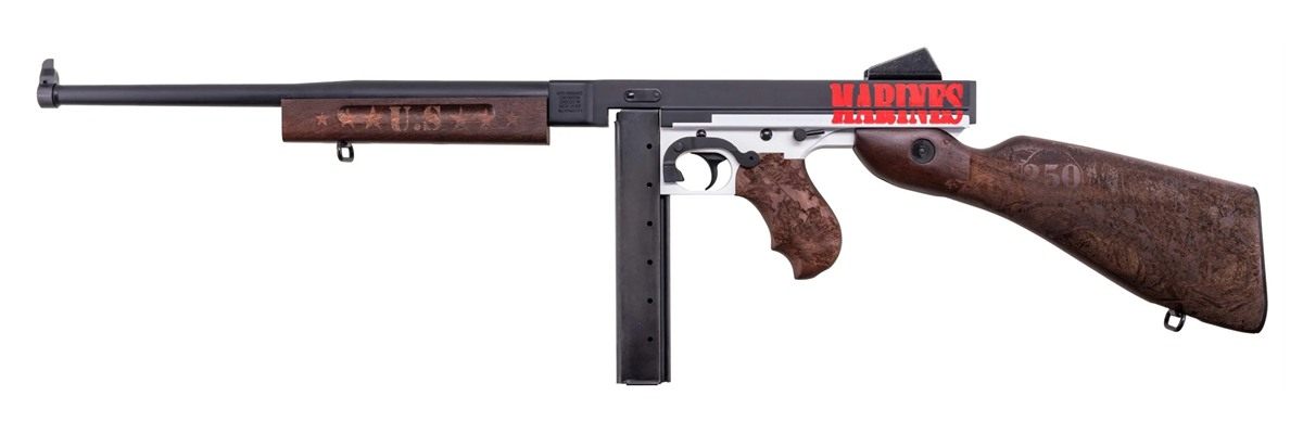 Thompson TM1C6 Marines 250th Anniversary 45 ACP 30+1 16.50in Midnight Blue