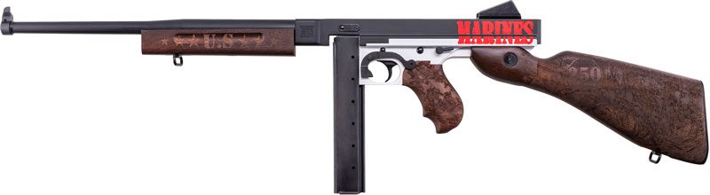 Thompson TM1C6 Marines 250th Anniversary 45 ACP 30+1 16.50in Midnight Blue view 2