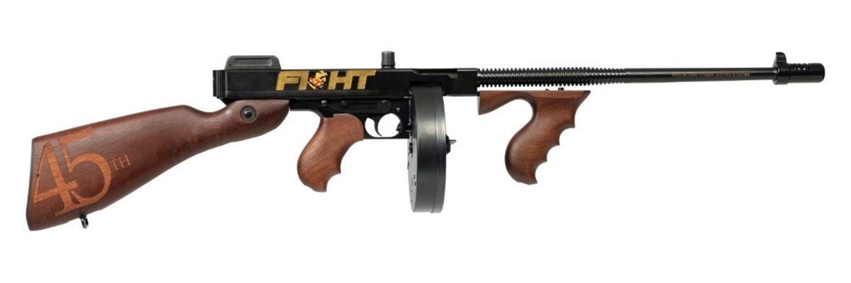 Auto Ordnance Thompson Trump Fight 1927A1 45ACP Blem