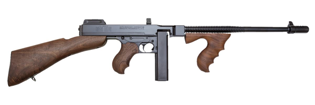 Thompson T1B14 1927A-1 Deluxe 45 ACP Caliber with 16.50in Barrel, 20+1 Capa