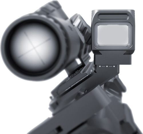 Viridian Green Lasers 9820033 Pinch Adjustable 35 Degree Offset Mount Acro view 7