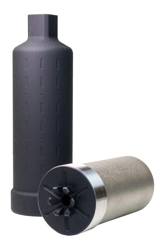 Bushmaster Firearms Muta II BM556 Suppressor 5.56/.223 1/2x28 Black view 2