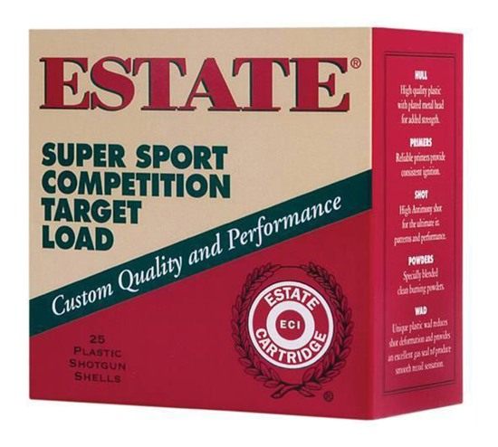 Federal Estate Cartridge SS12H8 Super Sport Competition Target 12 Gauge 2.7 view 2