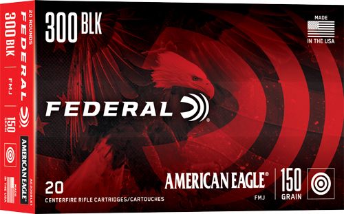 Federal AE300BLK1 American Eagle Rifle 300 Blackout 150gr Full Metal Jacket view 2