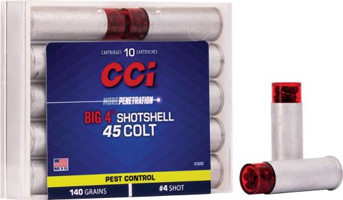 CCI 3722CC Big 4 Shotshell 45 Colt 140gr 4 10 Per Box/20 Case view 4