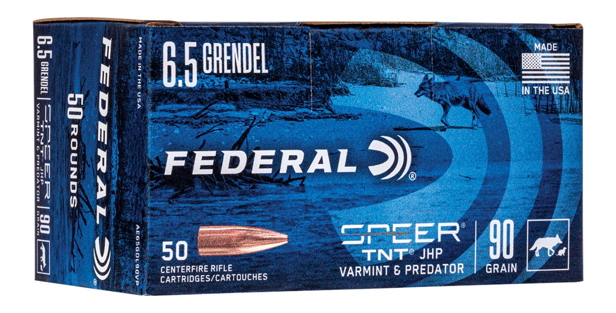 Federal AE65GDL90VP American Eagle Varmint Predator 6.5 Grendel 90gr Jacket