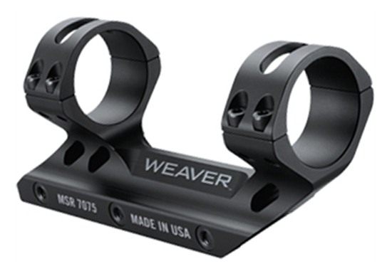 Weaver 34mm Fixed MSR Mount Forward Cantilever - Matte Hardcoat (Boxed)
