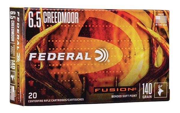Federal F65CRDFS1 Fusion 6.5 Creedmoor 140gr Bonded Soft Point 20 Per Box/1 view 2