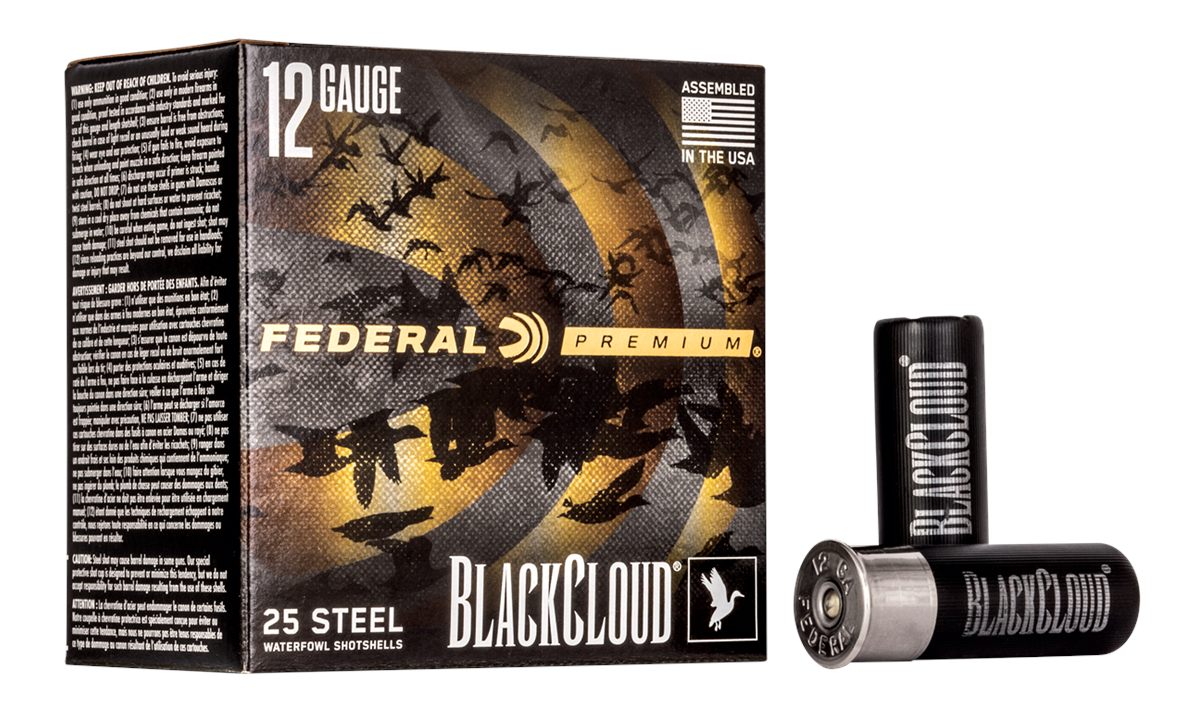 Federal PWBX1472 Black Cloud FS 12 Gauge 2.75in 1 1/8oz 2 Shot 25 Per Box/1