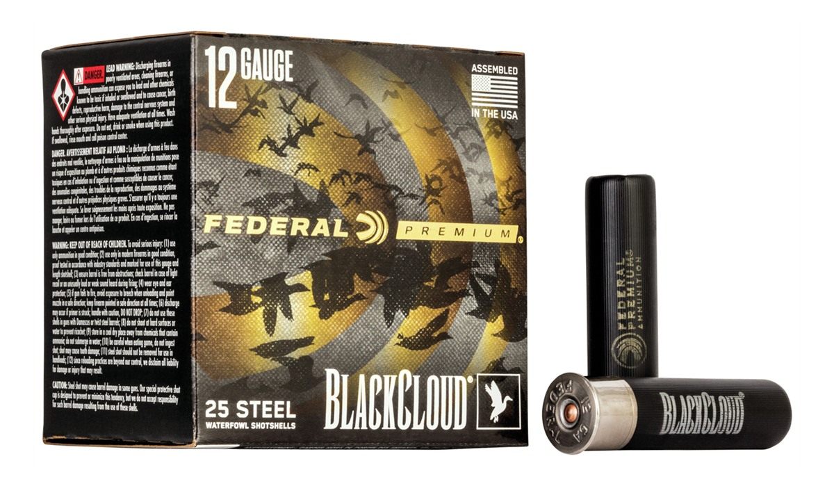 Federal Cartridge PWBX1342 Black Cloud FS 12 Gauge 3.50in 1 1/2oz 2 Shot 25