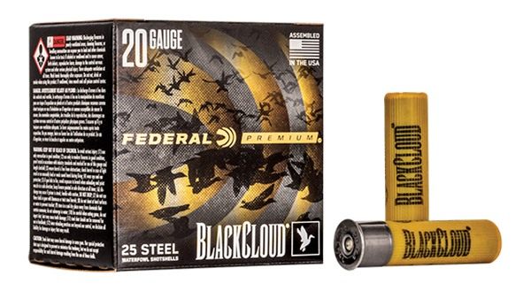 Federal PWBX2092 Black Cloud FS 20 Gauge 3in 1oz 2 Shot 25 Per Box/10 Case view 3
