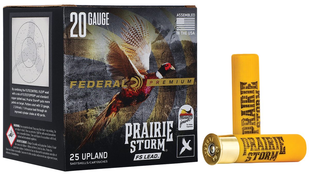 Federal Cartridge PFX258FS6 Premium Prairie Storm FS 20 Gauge 3in 1 1/4oz 6