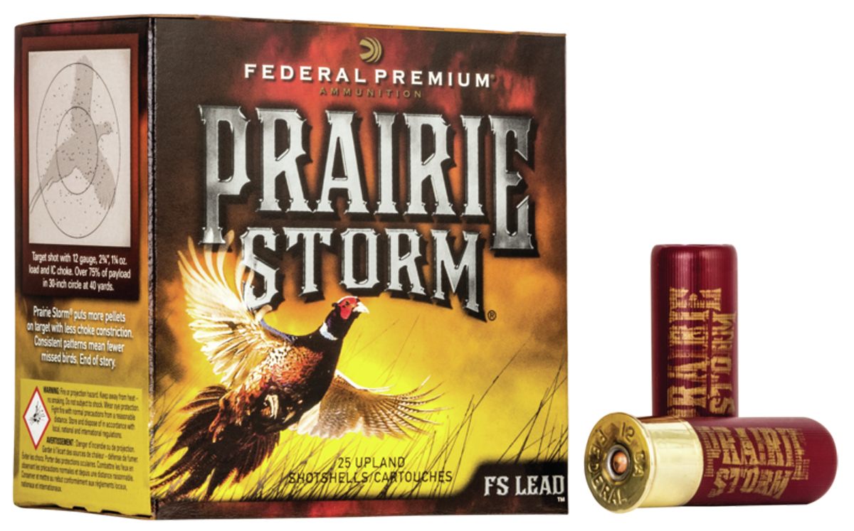 Federal PFX204FS4 Premium Prairie Storm FS 20 Gauge 2.75in 1oz 4 Shot 25 Pe