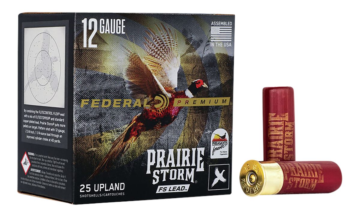 Federal Ammo PFX129FS6 Premium Prairie Storm FS 12 Gauge 3in 1 5/8oz 6 Shot