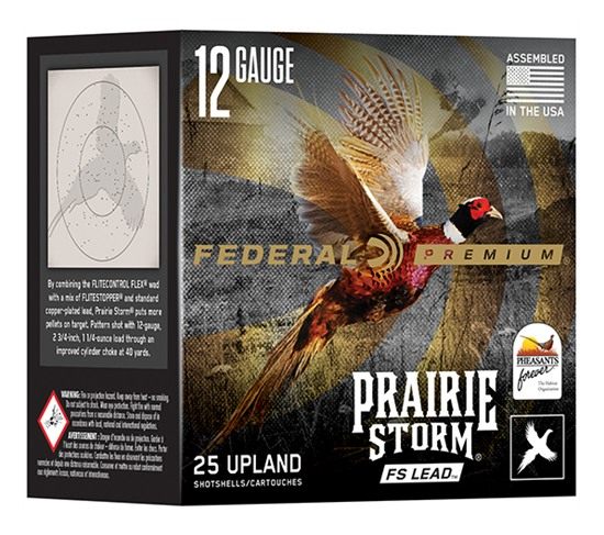 Federal PFX154FS4 Premium Prairie Storm FS 12 Gauge 2.75in 1 1/4oz 4 Shot 2 view 2