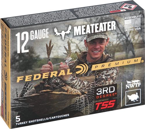 Federal PTDX139567 Premium 3rd Degree 12 Gauge 3.50in 2oz 5/6/7 Shot 5 Per view 2